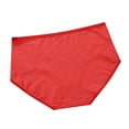 thumbnail image 3 of Bigersell Women Underwear Cotton Clearance High Waisted Underwear Women G-Strings Panty Style P-410 Nylon Brief Panties Cotton Thong Briefs Mid Waist Women's Bikini Panties Red L, 3 of 5