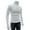 White, variant on Yirtree Premium Cotton Blend Interlock Turtleneck Men T-Shirt Pullover Sweater Solid Color Stretchy Knitted Shirt for Autumn Winter