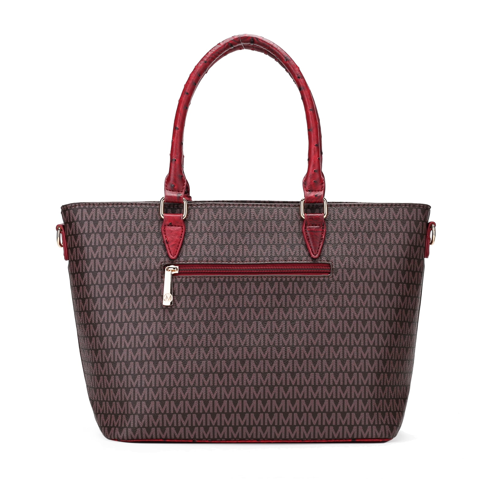 MKF Collection Grace Women's tote Bag, Croco Vegan Leather Shoulder Bag Handbag Purse by Mia K