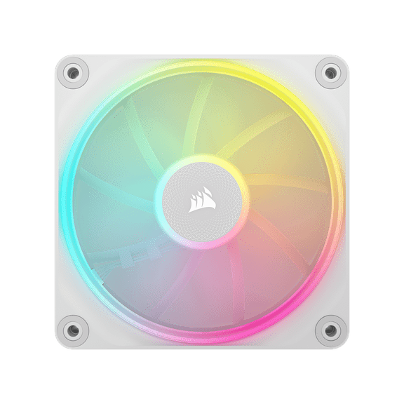 CORSAIR LX RGB Series, iCUE LINK LX120 RGB White, 120mm Fan, Single Pack