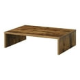 thumbnail image 1 of Pemberly Row Contemporary Wood Small Monitor Riser for TVs up to 23" in Nutmeg, 1 of 5