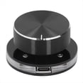 thumbnail image 1 of Perilla de Control de Volumen USB para PC con Android, Controlador Multimedia Externo Tipo C con Luz RGB., 1 of 5