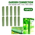 thumbnail image 2 of 10/20 Pcs Garden Stakes Connecting Pipe Vines Climbing port Connec Prof, 2 of 8
