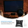 thumbnail image 3 of KAKOWELY Support de Moniteur Support de Moniteur 14-26 Pouces Acier Inoxydable Support de Moniteur Réglable Rack 4.72"X4.72"X2.13 Pouces, 3 of 4