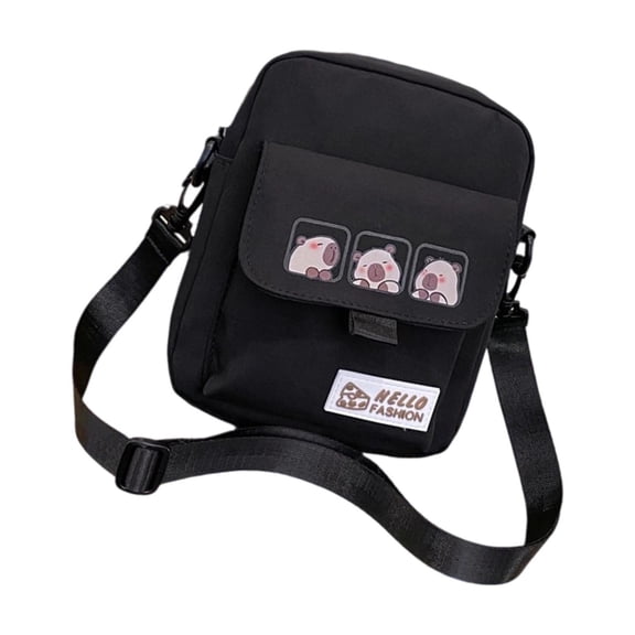 Fashionable Animal Character Shoulder Bag Soft Polyester 's Crossbody Bags Travel Purse for Everyday Use