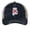 Navy Blue, variant on Alabama State Hat - Distressed Flag Design - Vintage Crimson Tide Trucker Strapback Cap (Black)