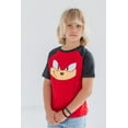 thumbnail image 2 of SEGA Sonic The Hedgehog Tails Knuckles Little Boys 3 Pack T-Shirts Toddler to Big Kid, 2 of 5