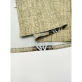 thumbnail image 4 of Men 2 Piece Linen Outfit Beach Button Down Shirt Casual Loose Pant Sets Summer Outfits Fashion Khaki L, 4 of 5