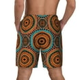 thumbnail image 2 of Lsque Mens Swim Trunks African Tribal Style Pattern - Bathing Suit Compression Liner - Beach Swim Shorts Swimwear - (S-3XL) - Stretch Quick Dry -Large, 2 of 9