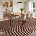 thumbnail image 2 of VUNATE 10'x12' Area Rugs for Living Room Jacquard Textured Modern Rugs Soft Geometric Rug for Bedroom Mid Century Washable Rug Non-Slip Bohemian Carpet Perfect for Dining Room Office, 2 of 6