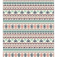thumbnail image 3 of Tribal Duvet Cover Set, Antique Design Earth Colors Simple Geometric Art, Decorative 3 Piece Bedding Set with 2 Pillow Shams, Queen Size, Night Blue Sea Green, by Ambesonne, 3 of 3
