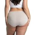 thumbnail image 6 of Fit for Me by Fruit of the Loom Women's Plus Size Microfiber Brief Underwear, 6-Pack, 6 of 13