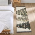 thumbnail image 3 of Yayeee Runner Rug for Bedroom 2'x6' Machine Washable Hallway Non Slip Mat, Cartoon Christmas Trees, 3 of 8