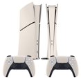 thumbnail image 2 of Skin Sticker for PS5 Slim / Pro / Standard Disc / Digital Edition Console and Controllers Decals for PlayStation 5 Linen, 2 of 5