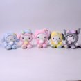 thumbnail image 3 of Venta al por mayor de juguetes de peluche de Kawaii, llavero de personajes de gatito de dibujos animados, muñeca rellena Cosplay, 3 of 4