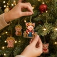 thumbnail image 4 of Christmas Advent Calendar, 24 Piece Piggy Mini Christmas Ornaments Set, Advent Calendar for Student, Fun Holiday Countdown Gift, 4 of 6