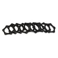 thumbnail image 2 of 10x Negro Hexagonal Micrófono Antideslizante Soporte de Protección Micrófono Rodillo Antivibraciones Yuyangstore Rodillo de soporte deslizante para micrófono, 2 of 7