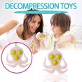 thumbnail image 2 of Mini Fidget Dimple Toy, New Designed Dimple Fidget Hand Toy, Dimple Stress Relief Toy Keychain, Portable Handheld Decompression Sensory Bubble Push Pop Toy for Adult Children (#35), 2 of 8