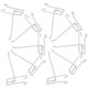 thumbnail image 4 of 10 ganchos de hierro para colgar en la pared, prácticos para el hogar, 4 of 6