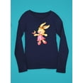 thumbnail image 3 of Bunny With A Bird Long Sleeve Toddler -Image by Shutterstock,  3 Toddler, 3 of 4