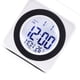 thumbnail image 5 of Reloj electrónico, control de voz, luz trasera, reloj despertador cuadrado, valor excepcional, 5 of 5