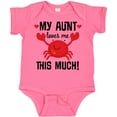 thumbnail image 3 of Inktastic My Aunt Loves Me Nephew Boys or Girls Baby Bodysuit, 3 of 5