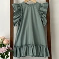 WOLLED Infant Girls Ruffle Sleeveless Princess Dress Summer Casual