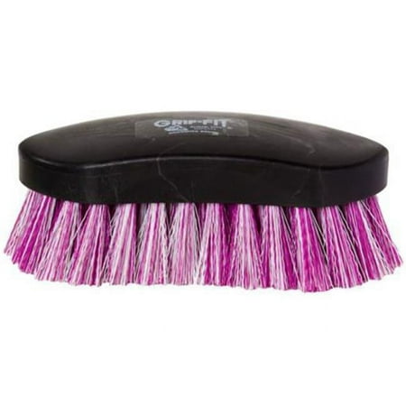 UPC: 0032554305805 | Decker 753800267 26 Synthetic Grooming Brush – Raspberry & White