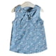 thumbnail image 2 of Guardurnaity Conjunto de 2 piezas para niños, chaleco para bebé, pantalones cortos, ropa de verano para niñas conjuntos de ropa Azul claro 100cm Guardurnaity AP002978-02, 2 of 6