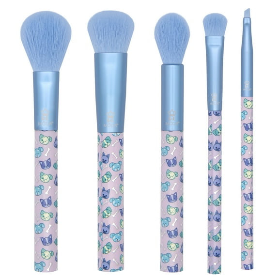 Moda Brush 5pc Pretty Paws Puppy Makeup Brush Set