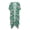 Tropical Leaf Print, variant on HELLHERO Tropical Leaf & Zebra Stripe Kimono Cover Up - Lightweight Breathable Beachwear for Women, Perfect for Pool, Resort & Vacation Getaways