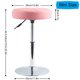 thumbnail image 3 of Taburete Shop Stool FURWOO, ajustable, rosa, corto, redondo, acolchado, 3 of 7
