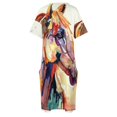 thumbnail image 4 of Vestido holgado de caballo lluvioso para mujer falda de verano ropa, 4 of 6