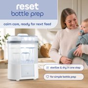 Chicco Advanced Electric Steam Sterilizer & Dryer for Baby Bottles, Pacifiers, Toys and More - White