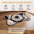 Plumilo Snuffle Mat, Dog Snuffle Mat for Puppies and Large Dogs, Polar ...