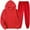 Red, variant on Azrian Pants for Women,Womens Plus 2PCS Activewear Suit Sets Outfits Men's and Women's Sports Tracksuits Long Sleeve Pullover Hoodies Sweatshirt and Sweatpants Fall Winter Suit