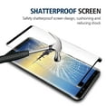 thumbnail image 4 of Galaxy Note 9 - Tempered Glass Screen Protector, 5D Touch Curved Edge Full Cover Bubble Free Case Friendly 9H Hardness HD Clear for Samsung Galaxy Note 9, 4 of 6