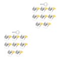 thumbnail image 4 of relayinert 6piece Wide Application Alloy Window Lock - Easy Installation For Home And Office Safety Lock Window Silver 30*24.5*24mm 2Set, 4 of 6