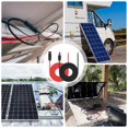 thumbnail image 2 of iGreely 20 Feet 10AWG Solar Extension Cable with Female and Male Connector Solar Panel Wire Adapter (20FT Red + 20FT Black), 2 of 8