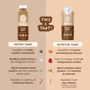 Koia Plant-Based Protein Shake, Cacao Bean, 11 Fl Oz (Pack of 12)