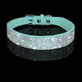 thumbnail image 6 of Didog Bling Rhinestones Crystal Diamante Dog Collars Soft Suede Leather Fancy Small Dog Collar Pet Cat Necklace Adjustable, 6 of 9