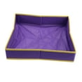 thumbnail image 3 of Kuntesetty Kid Sandbox Tray Large Space Smooth Easy to Carry Non Woven Fabric Play Sand Purple 50cmx50cm, 3 of 9