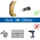 thumbnail image 3 of 5 Piezas Ganchos para Toallas Ganchos de Pared Ganchos para Ropa de Pared de Acero Inoxidable, Inoxidables, Ganchos para Baño Inodoro Toallero Cocina Oficina Ropa Ganchos para Niños Ormromra 2035027-1, 3 of 8