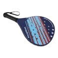 thumbnail image 3 of Quzzie Padel Racket Beach Tennis Racquet Paddle Tennis Racket Non-Slip Grip EPE Core Shock Absorption Material Suitable for Kids Beginner Family Activities Outdoor Sports Style B, 3 of 8