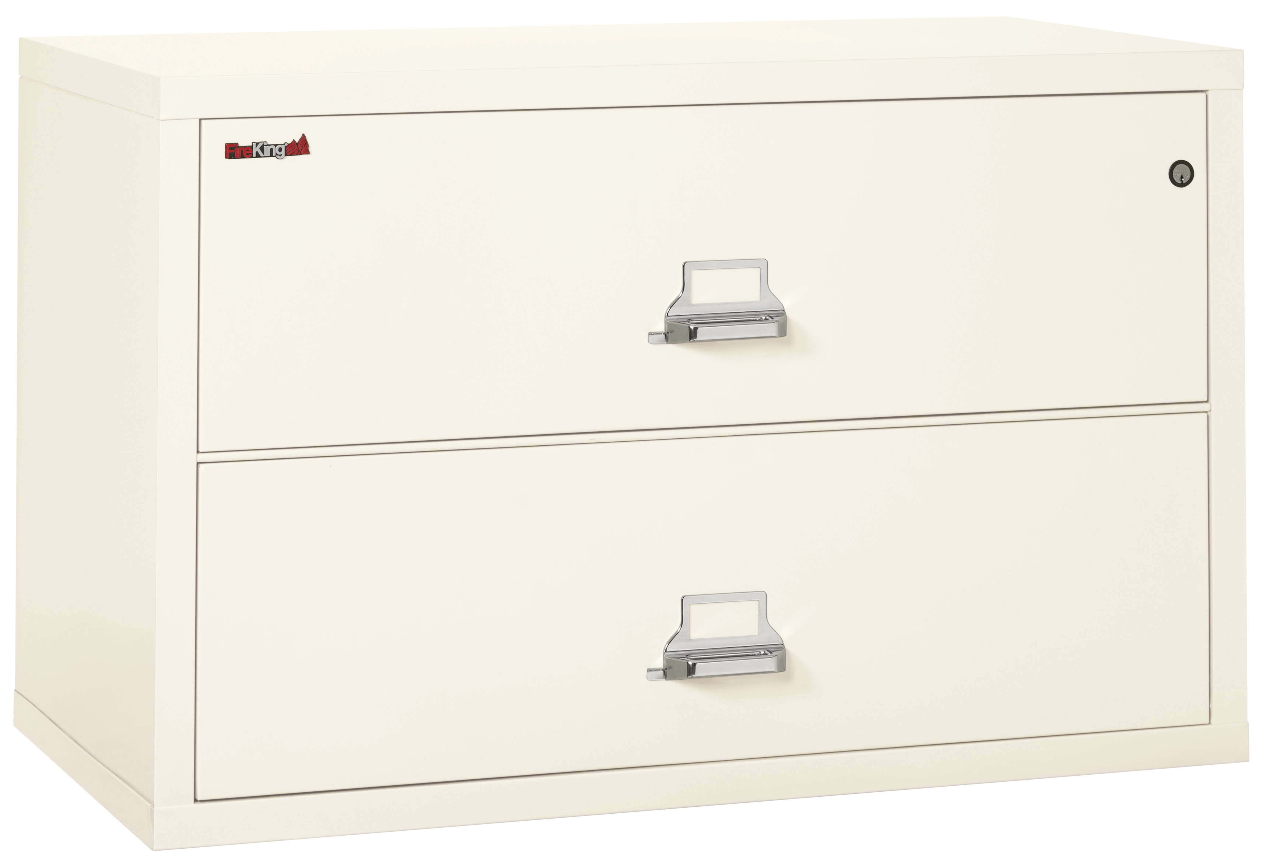 Fireking 2 Drawer 44" wide Classic Lateral fireproof File Cabinet-Ivory White - image 1 of 1