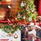 thumbnail image 3 of Colgantes navideños, decoraciones navideñas 6 colgantes de metal para árboles de Navidad, Papá Noel, muñeco de nieve y alce, 3 of 5