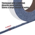 thumbnail image 4 of Ohmyroo Window Condensation Absorbent Strip 13.1 Ft Gray Adhesive Felts Tape Thickened Moisture Control, 4 of 6