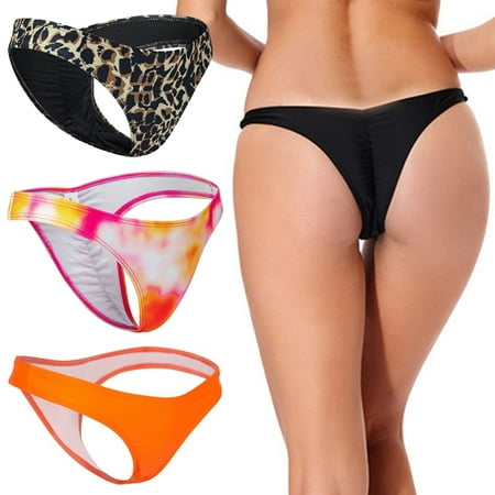 

Elastic Women s Cotton Bikini Brief Underwear Double-layer Crotch for Added Protection Sweat Wicking Breathable Healthy