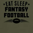 thumbnail image 3 of CafePress - Eat Sleep Fantasy Football T Shirt - Men's Classic Graphic Cotton T-Shirt, 3 of 4