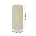 thumbnail image 4 of Estuche para Gafas Portátil Unique Bargains 1 Pc 6.34"x2.64"x1.34" Beige Gris, 4 of 5